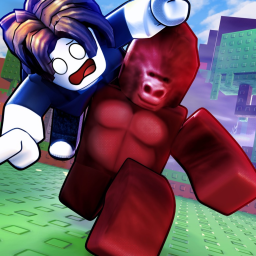 Gorilla Toss! [2-Player Obby]
