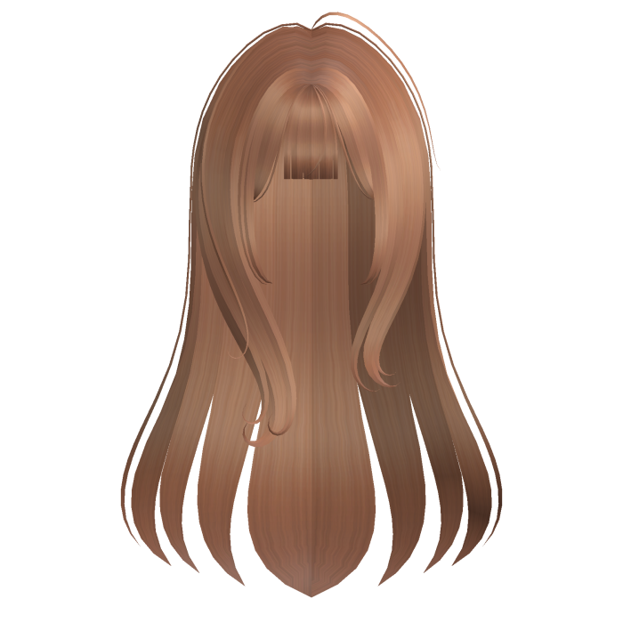Cute Long Ginger Wispy Hair