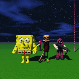 Surviaval the sponge squid the squid game frontman