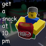 get a snack at 10 pm group