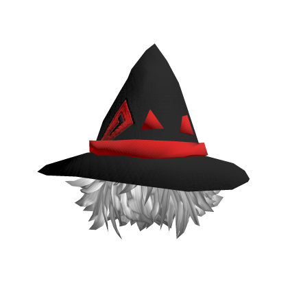 CABELLO CON SOMBRERO DE BRUJA