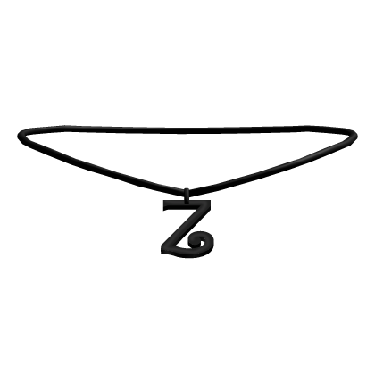 ꒰3.0꒱ BB initial necklace: Z