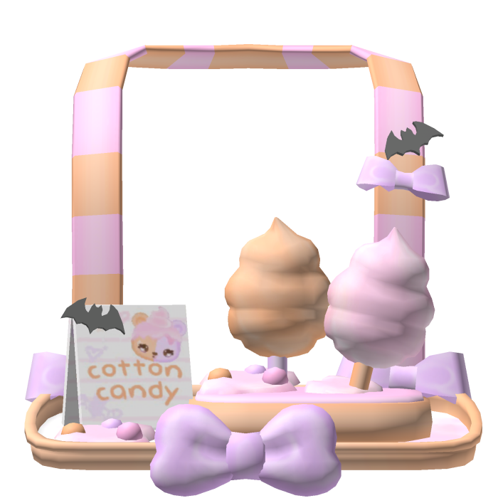 . ‿ ♡ spooky halloween cotton candy tray stand