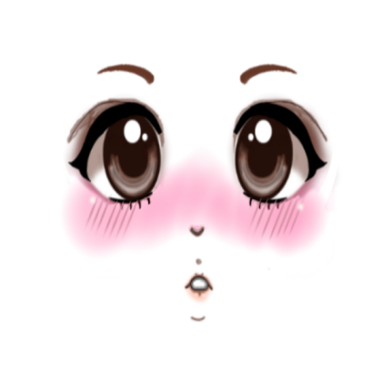 Anime Collection │ blush Roblox decal