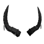 Black Nerus Horns
