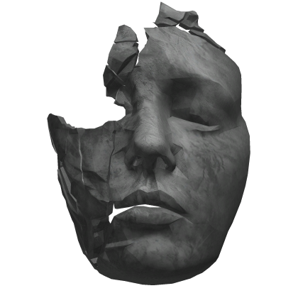 Ruined Greek Mask