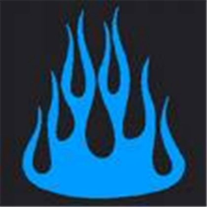 Blue flame Roblox decal