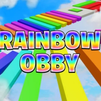 Rainbow colored obby