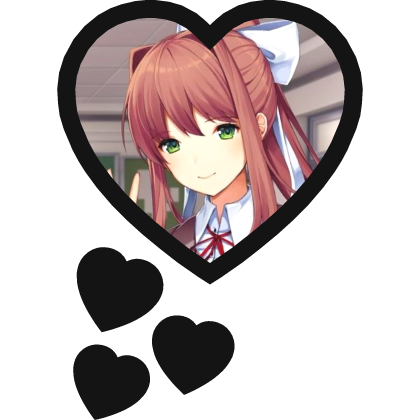 Monika Thinking Hearts Literature Club