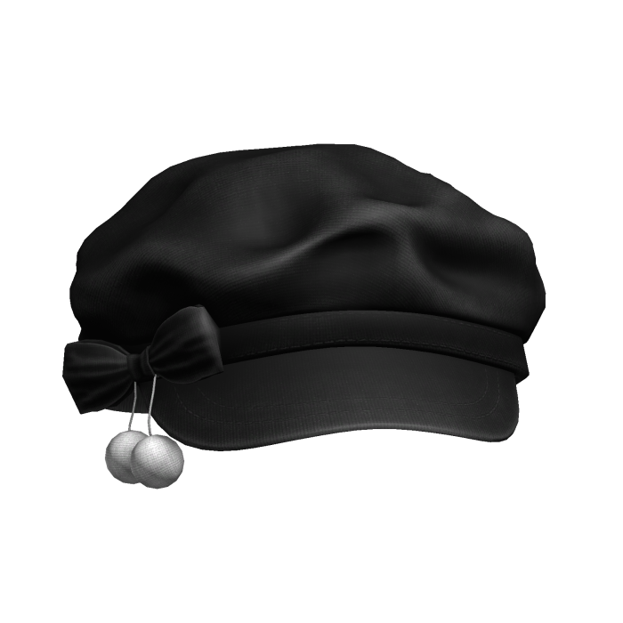 Cute Soft Fluffy Beret Cap (Black)