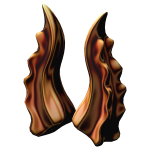 Orange Mercury Horns