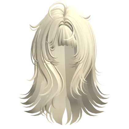 Messy Anime Vamp Hair (Yellow) Roblox item