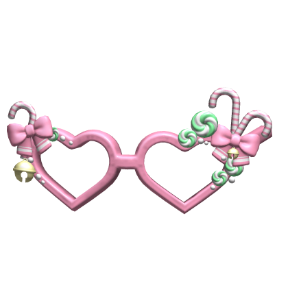 3.0 Pink Candy Decora Glasses • DD19 thumbnail