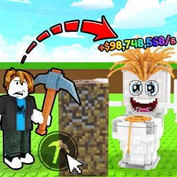 Mine Blocks to Save Brainrots 🧠 icon