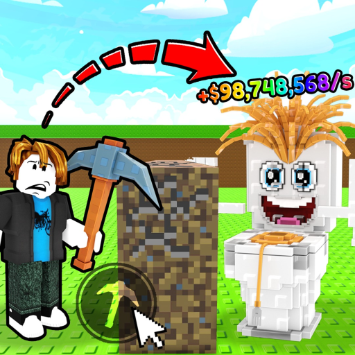 Mine Blocks to Save Brainrots 🧠