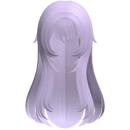 purple soft wispy long shoujo girl hair