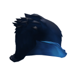 Super awesome MidnightBlue scene hair