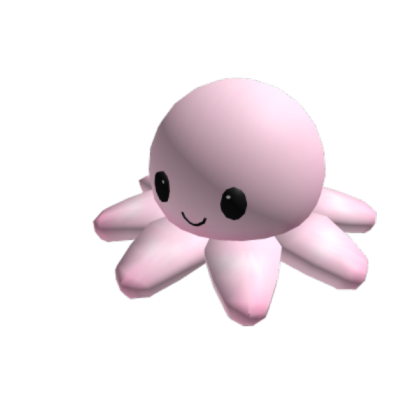 Kawaii Pink Octopus Roblox decal