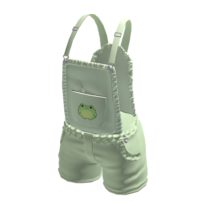 Cute Green Overalls
