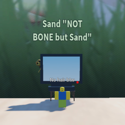 Sand "NOT BONE but Sand"