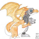 Blazing Robotic Starwarriors