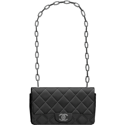 (3.0) Designer Quilted CC Flap Bag