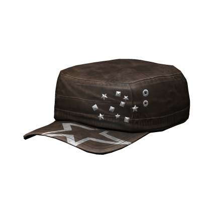 Grunge Washed Denim Flat Cap Roblox item