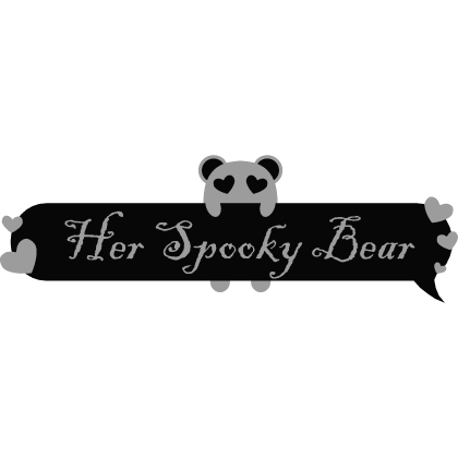 Her Spooky Bear 👻🐻 Text Bubble