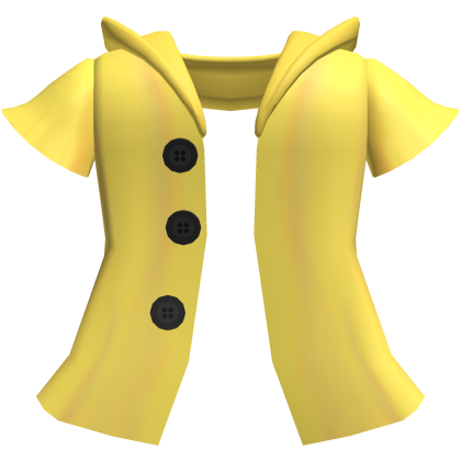 🗝️ Coraline Yellow Raincoat Jacket