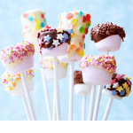 marshmellow and chocolate