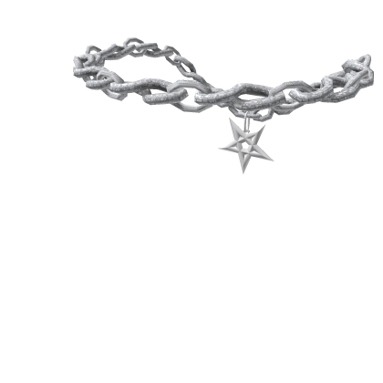 Iced Out Pentagram Chain