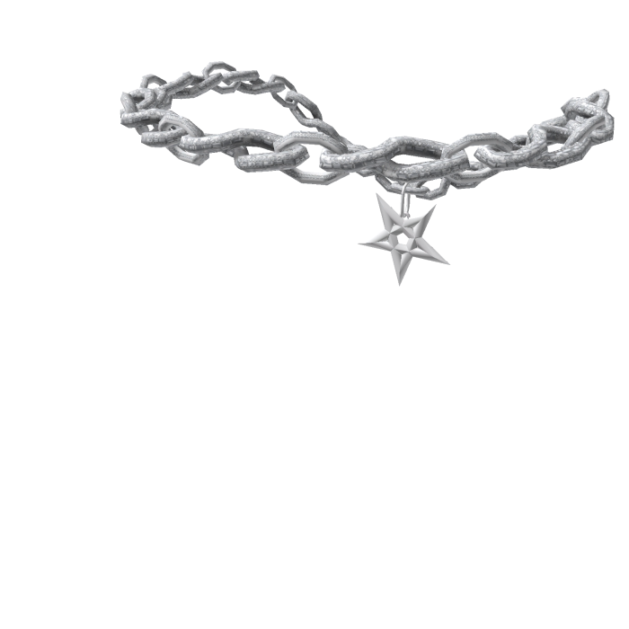 Iced Out Pentagram Chain