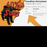 40% Headless Glitch #201