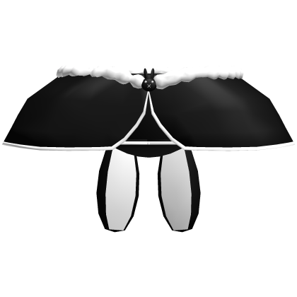 black white bunny cutesy christmas shawl 