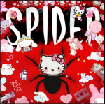 Hello Kitty spiders