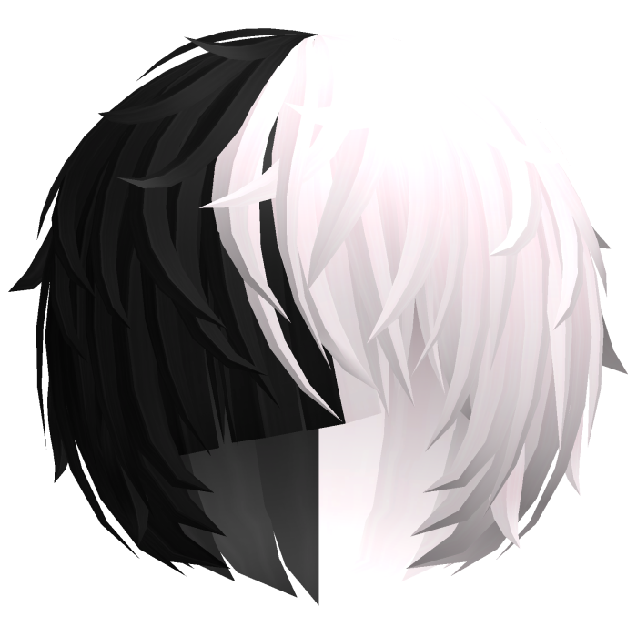 ^,…,^ black&pink messy vkei anime emo moe hair 