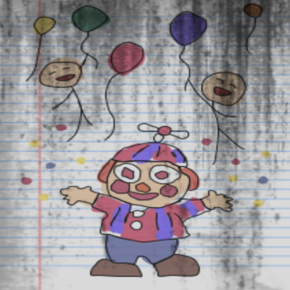 FNaF 3 Balloon Boy Drawing Roblox decal
