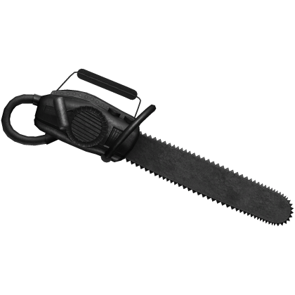 Waist Black Metal Chainsaw Roblox item