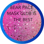bear face mask