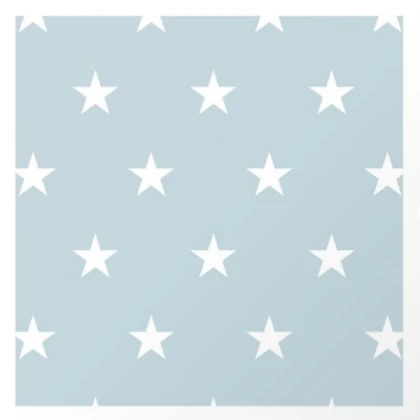 minimalist blue stars