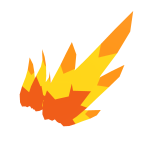 Blazing Phoenix Head Feathers