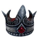 Silver Crimson Archer Crown