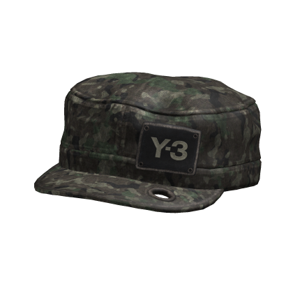 🎖️Camo 2000s Vintage Vkei Emo Thrifted Y-3 Hat🎖️ Roblox item