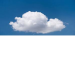 Clouds above us