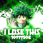 I Lose This...