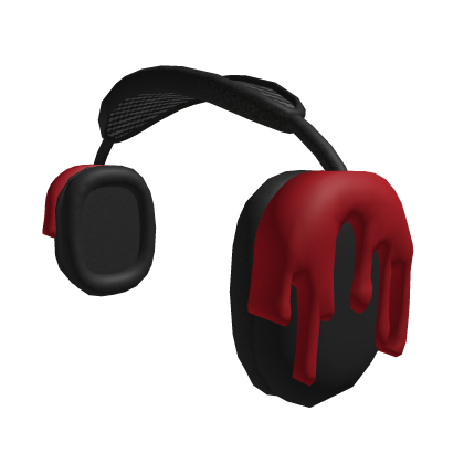Droopy Headphone Red