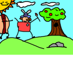 Pillow ooga booga wonderland