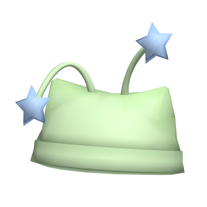 [NEW 🚨] Bedtime Star Antenna Beanie Green/Blue