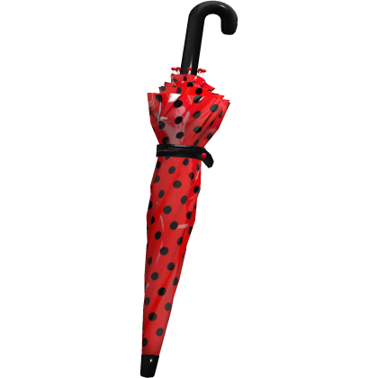 ♡ twee igari red ladybug polka dot waist umbrella 