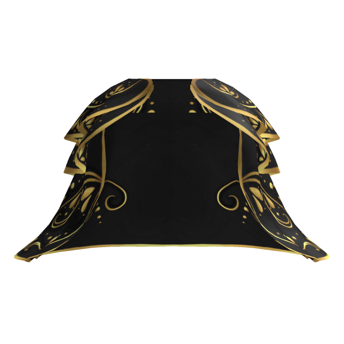 Royal Enchanted Black Gold Skirt